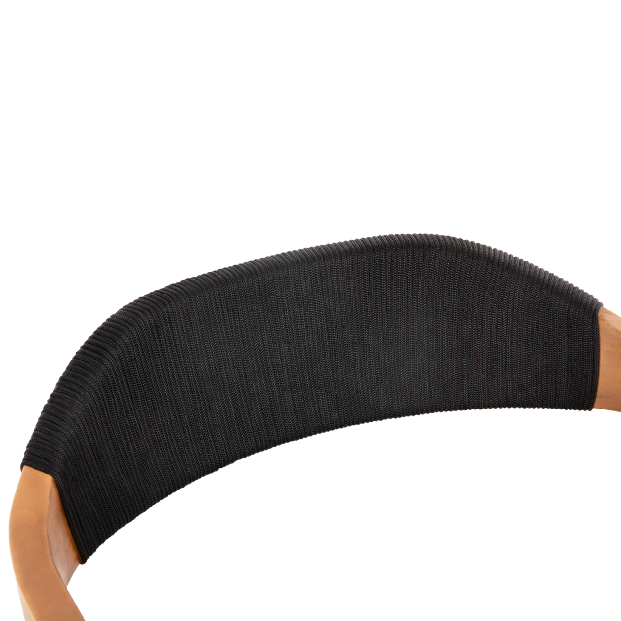 DINING ARMCHAIR RIMINI HM9867.02 TEAK WOOD IN NATURAL-BLACK ROPE and PU SEAT 60x61x76Hcm. [7]