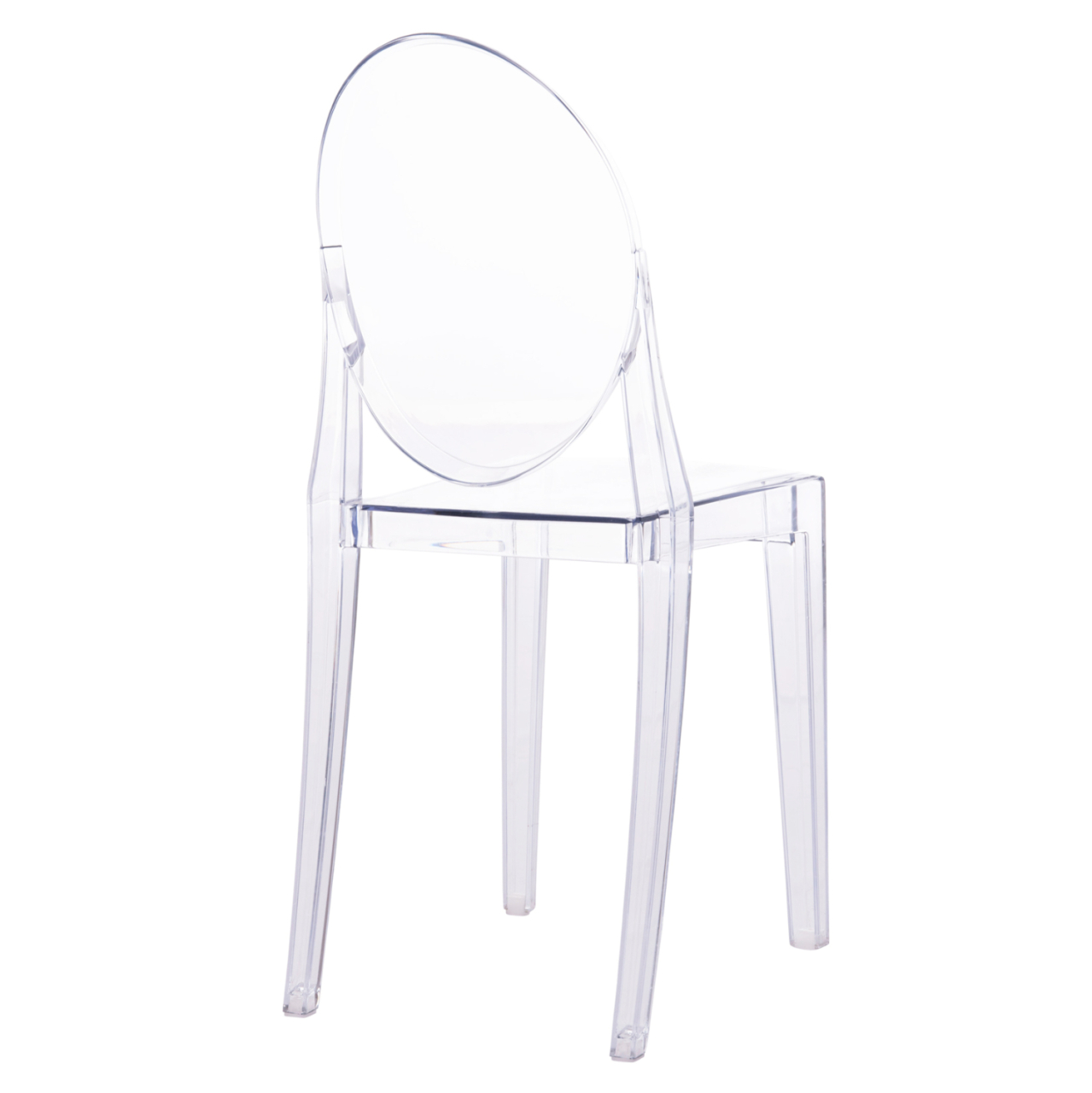 DINING CHAIR ACRYLIC ARAMIS HM0170 TRANSPARENT 34.5x50x90Hcm [5]