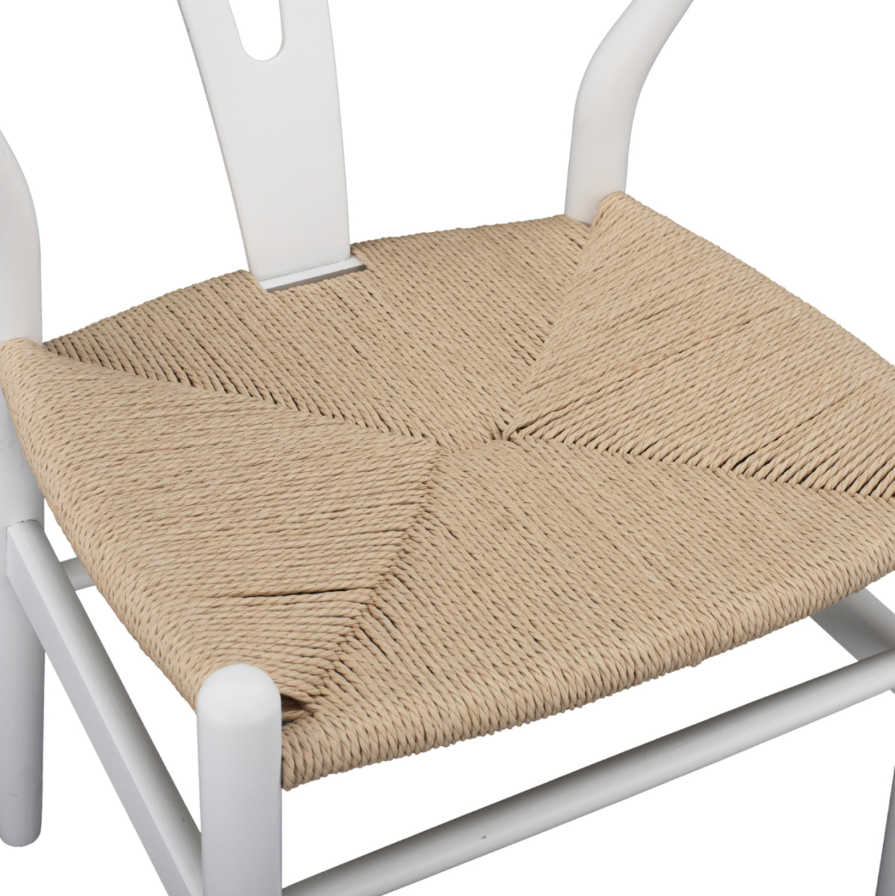 DINING CHAIR BRAVE HM8695.04 BEECH WOOD IN WHITE-ROPE BEIGE 54x57x74Hcm [8]