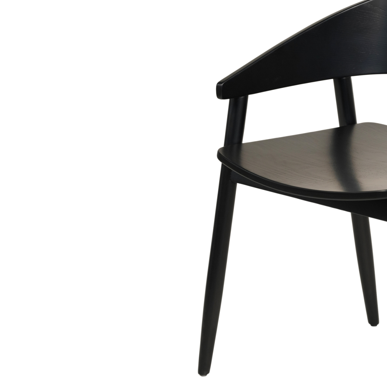 DINING CHAIR CANOP HM9950.02 ASHWOOD IN BLACK COLOR 56,5x61x74Hcm. [7]