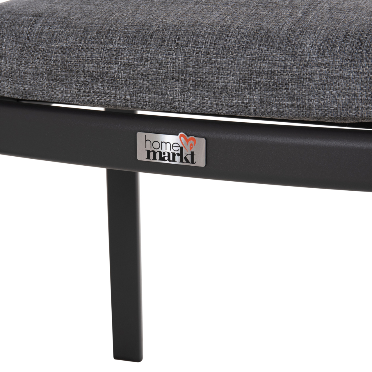 DINING CHAIR ELARA HM6414.01 GREY ALUMINUM-OLEFIN FABRIC--TEAK WOOD 56x62x78Hcm. [10]