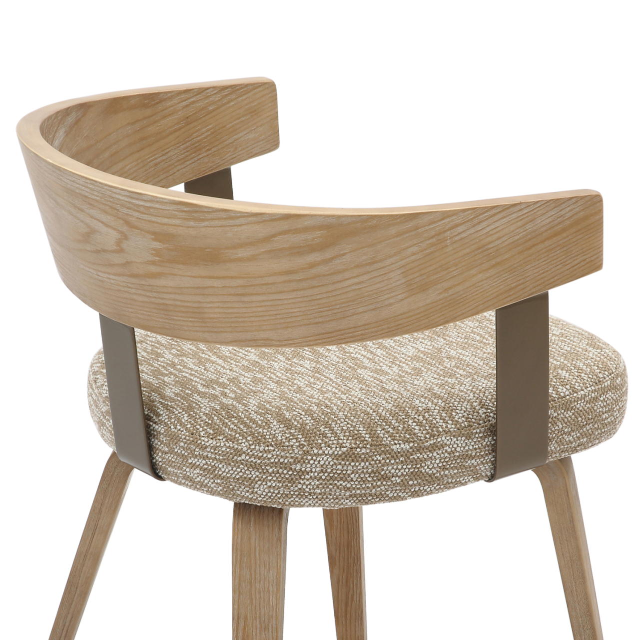DINING CHAIR GALLEY HM9981.01 PLYWOOD FRAME AND LEGS-BEIGE FABRIC 55,5x53,5x70Hcm. [9]