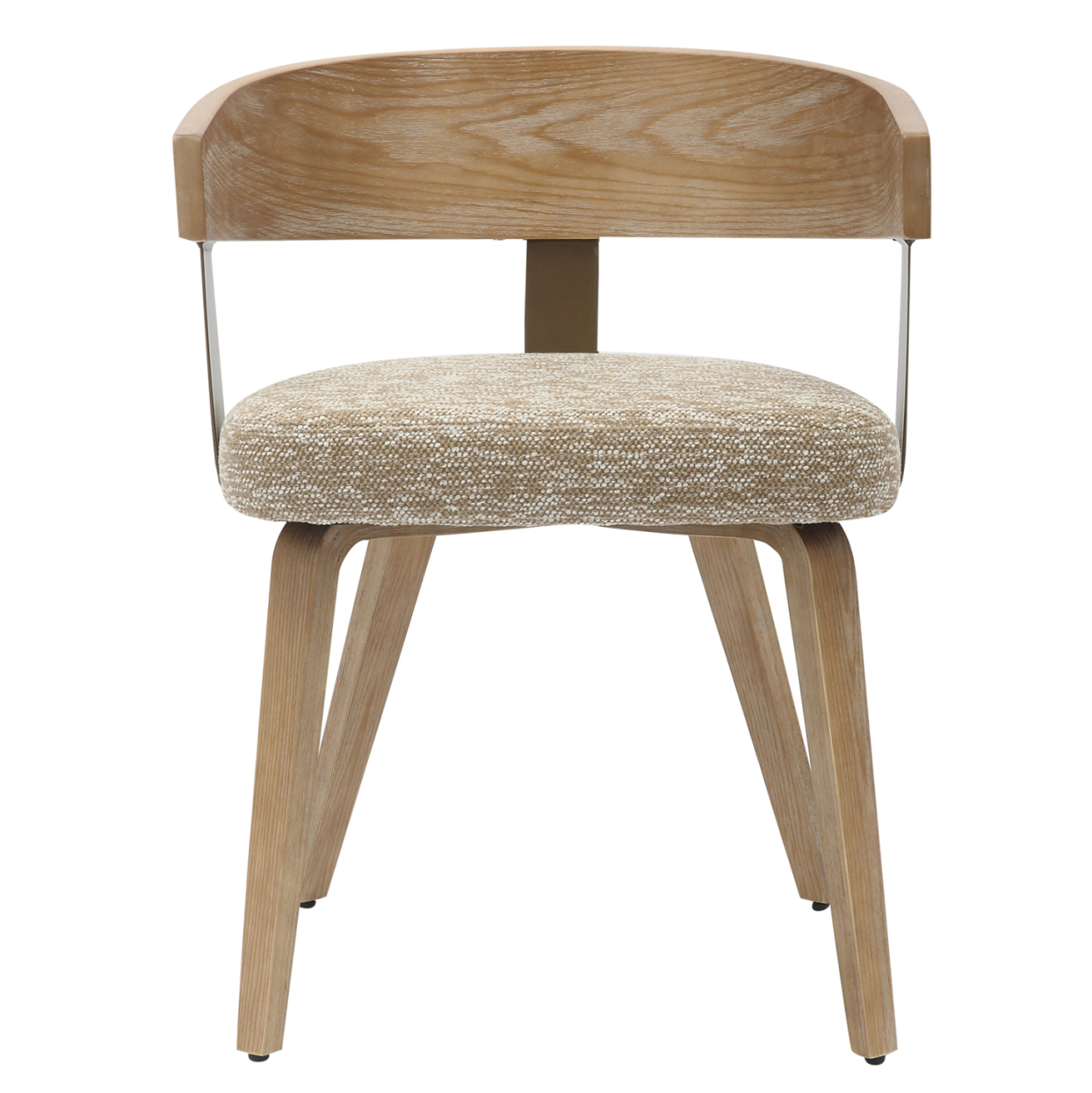DINING CHAIR GALLEY HM9981.01 PLYWOOD FRAME AND LEGS-BEIGE FABRIC 55,5x53,5x70Hcm. [3]