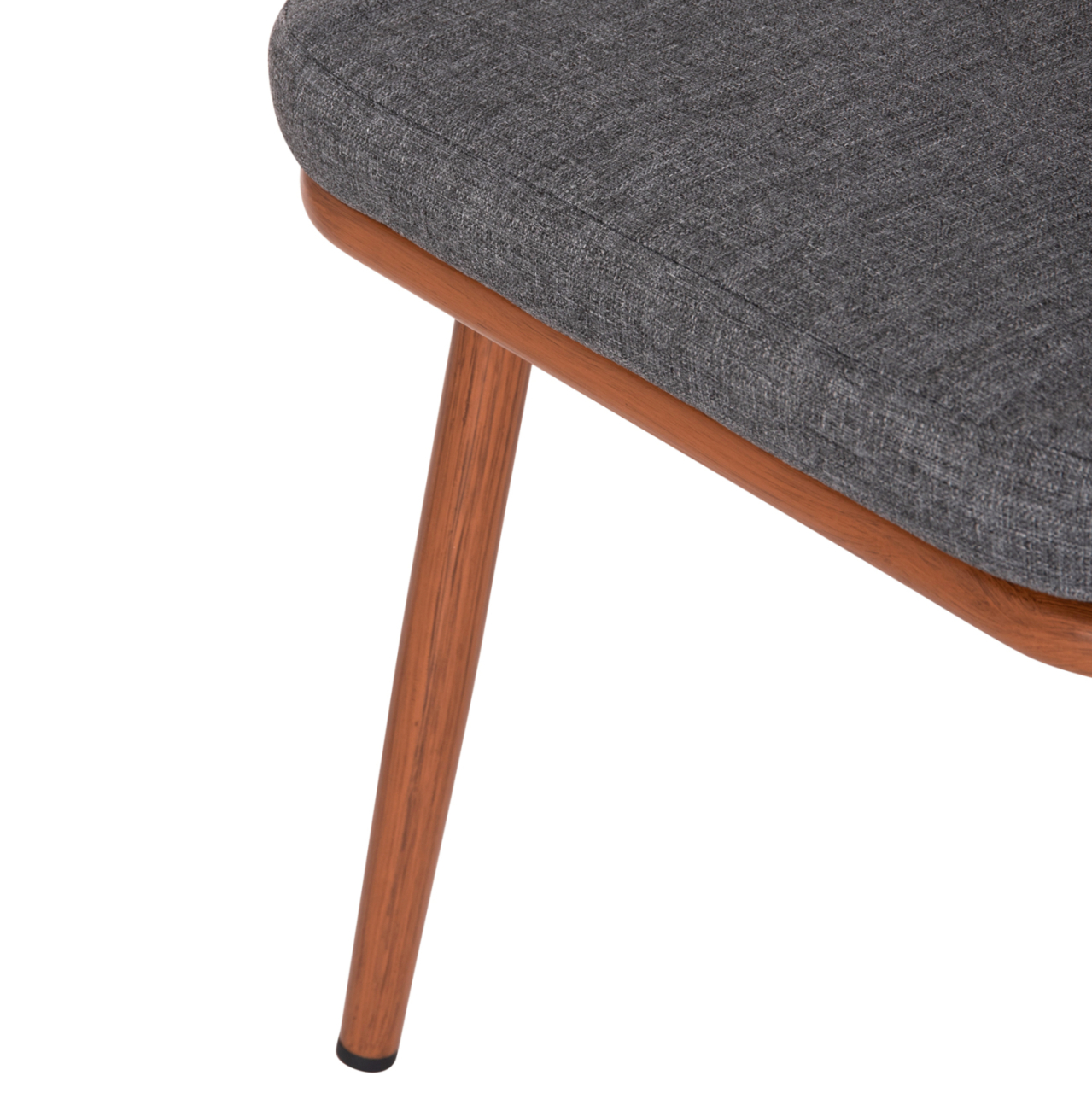DINING CHAIR HARRIET HM5548.11 ALUMINUM BROWN FRAME-GREY P.E.ROPE 60x62x80,5Hcm. [9]