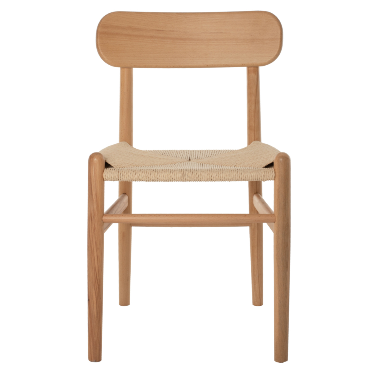 DINING CHAIR HELSINKI HM9492.01 BEECH WOOD AND ROPE IN NATURAL COLOR 46.5x41x80Ηcm. [3]