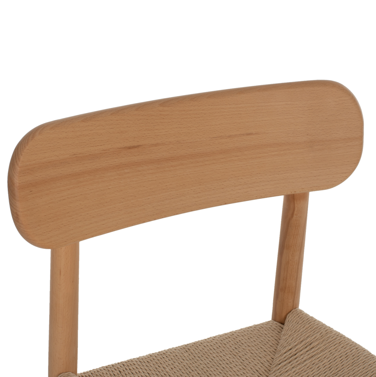 DINING CHAIR HELSINKI HM9492.01 BEECH WOOD AND ROPE IN NATURAL COLOR 46.5x41x80Ηcm. [7]
