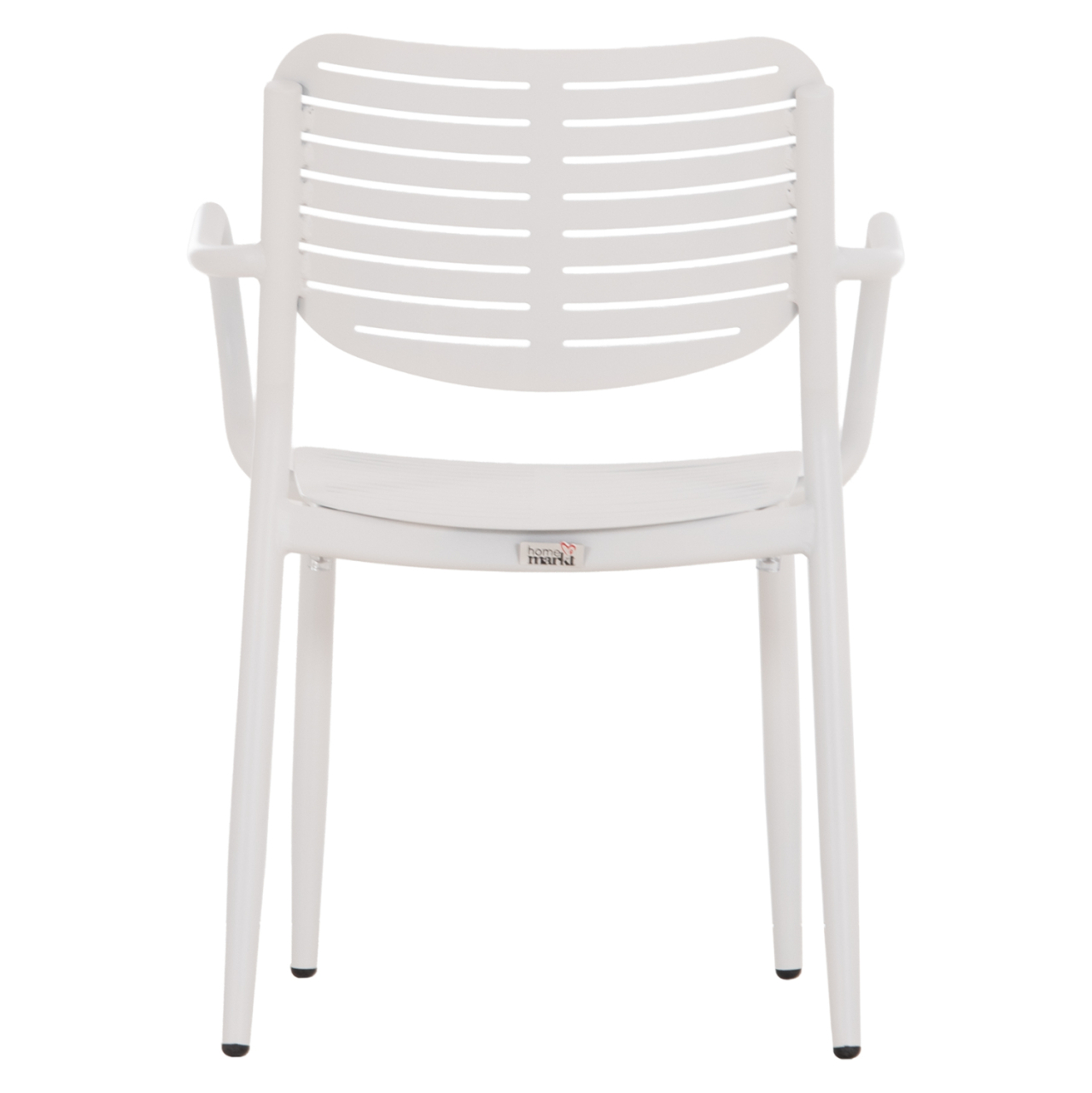 DINING CHAIR HILLIARD HM6644.02 ALUMINUM IN WHITE COLOR 58x52x78Hcm. [6]