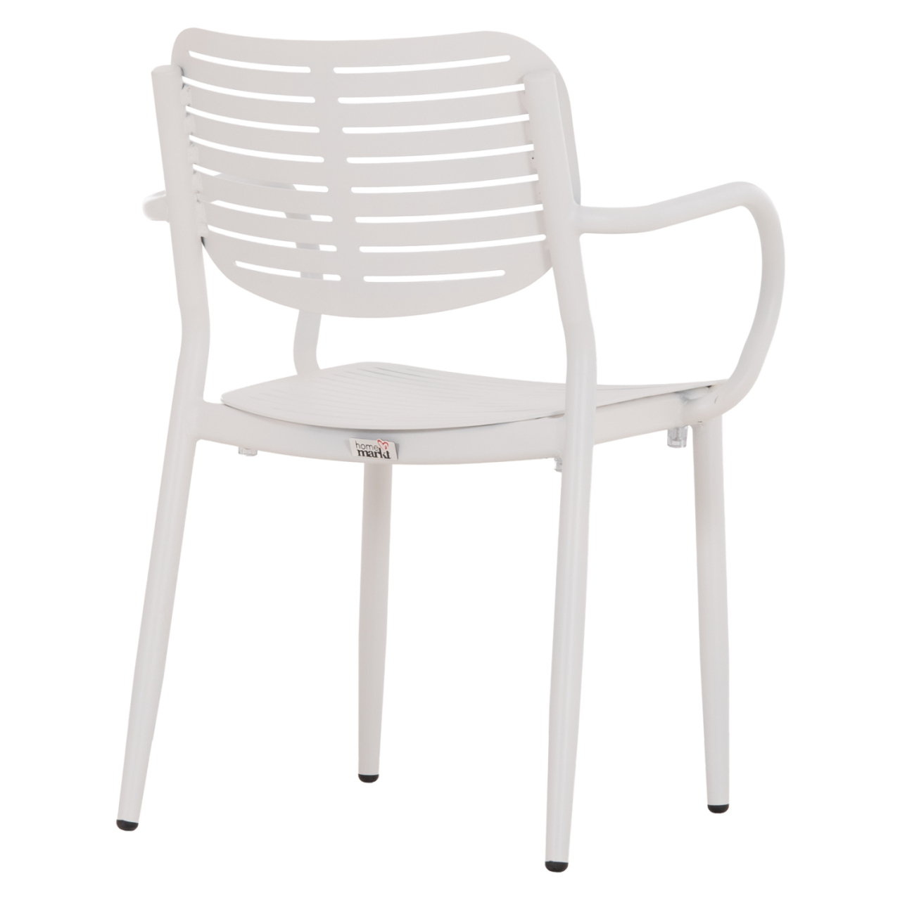 DINING CHAIR HILLIARD HM6644.02 ALUMINUM IN WHITE COLOR 58x52x78Hcm. [5]
