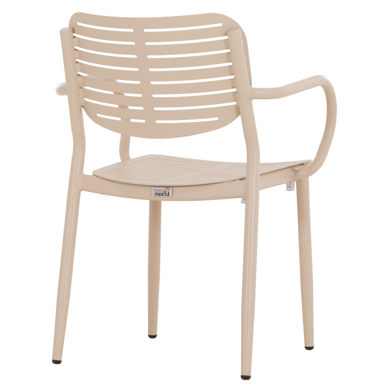 DINING CHAIR HILLIARD HM6644.04 ALUMINUM IN CHAMPAGNE COLOR 58x52x78Hcm. [5]