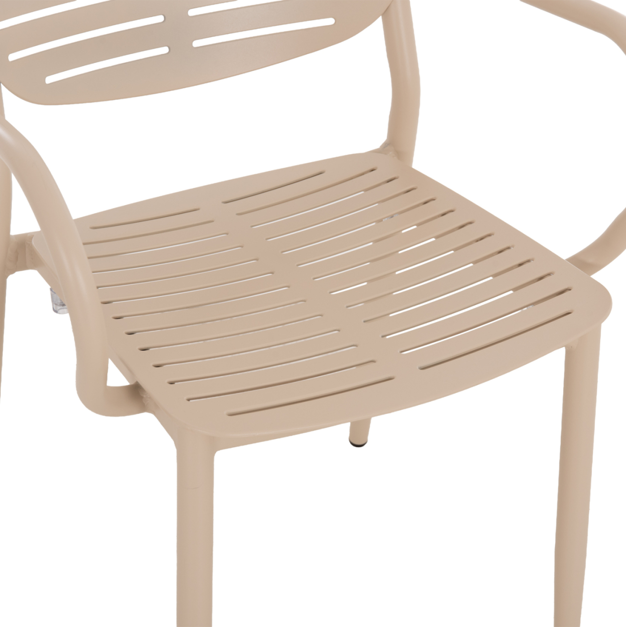 DINING CHAIR HILLIARD HM6644.04 ALUMINUM IN CHAMPAGNE COLOR 58x52x78Hcm. [8]
