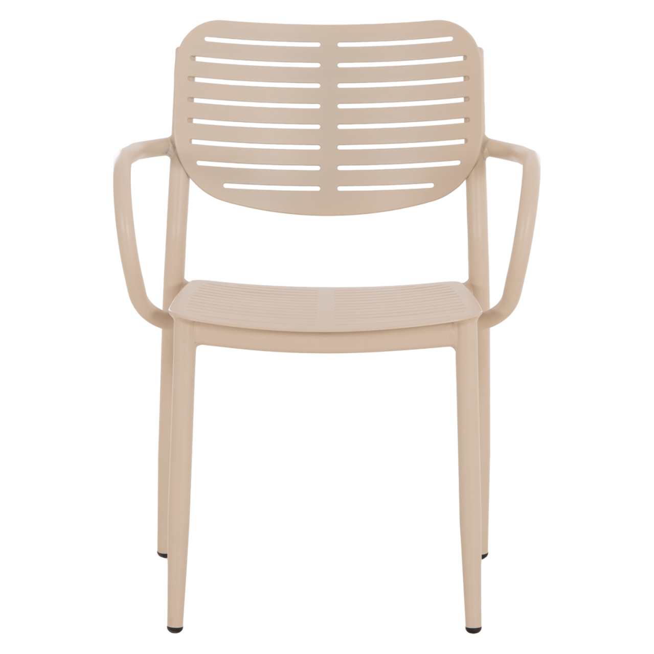 DINING CHAIR HILLIARD HM6644.04 ALUMINUM IN CHAMPAGNE COLOR 58x52x78Hcm. [3]