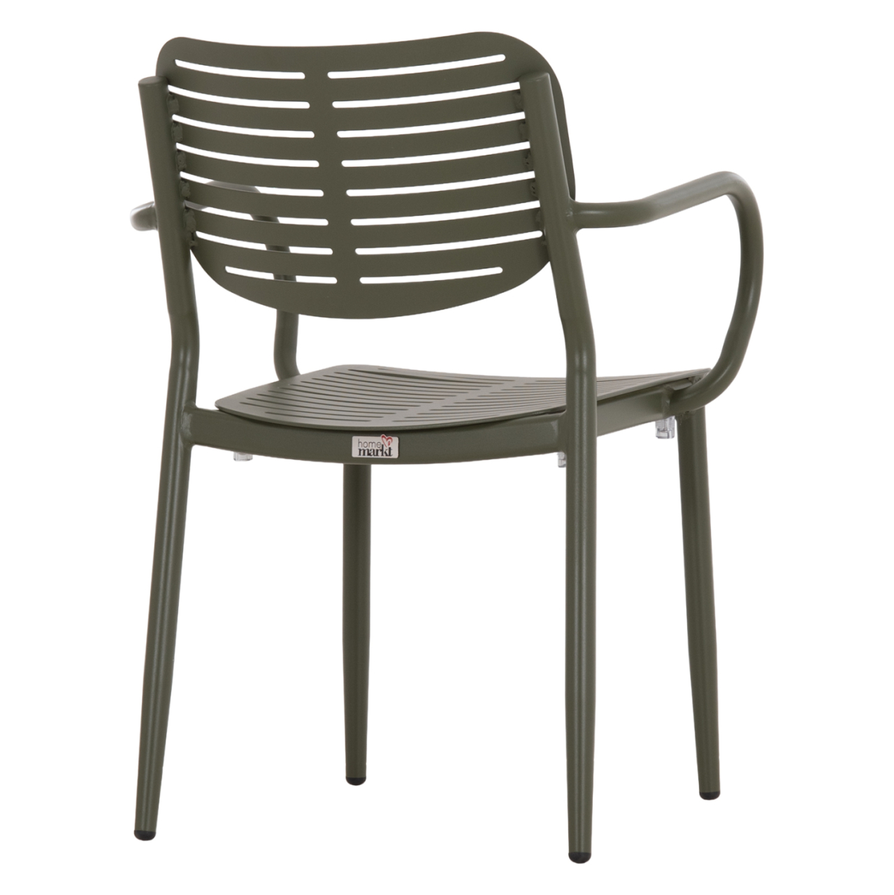 DINING CHAIR HILLIARD HM6644.07 ALUMINUM IN OLIVE GREEN COLOR 58x52x78Hcm. [5]