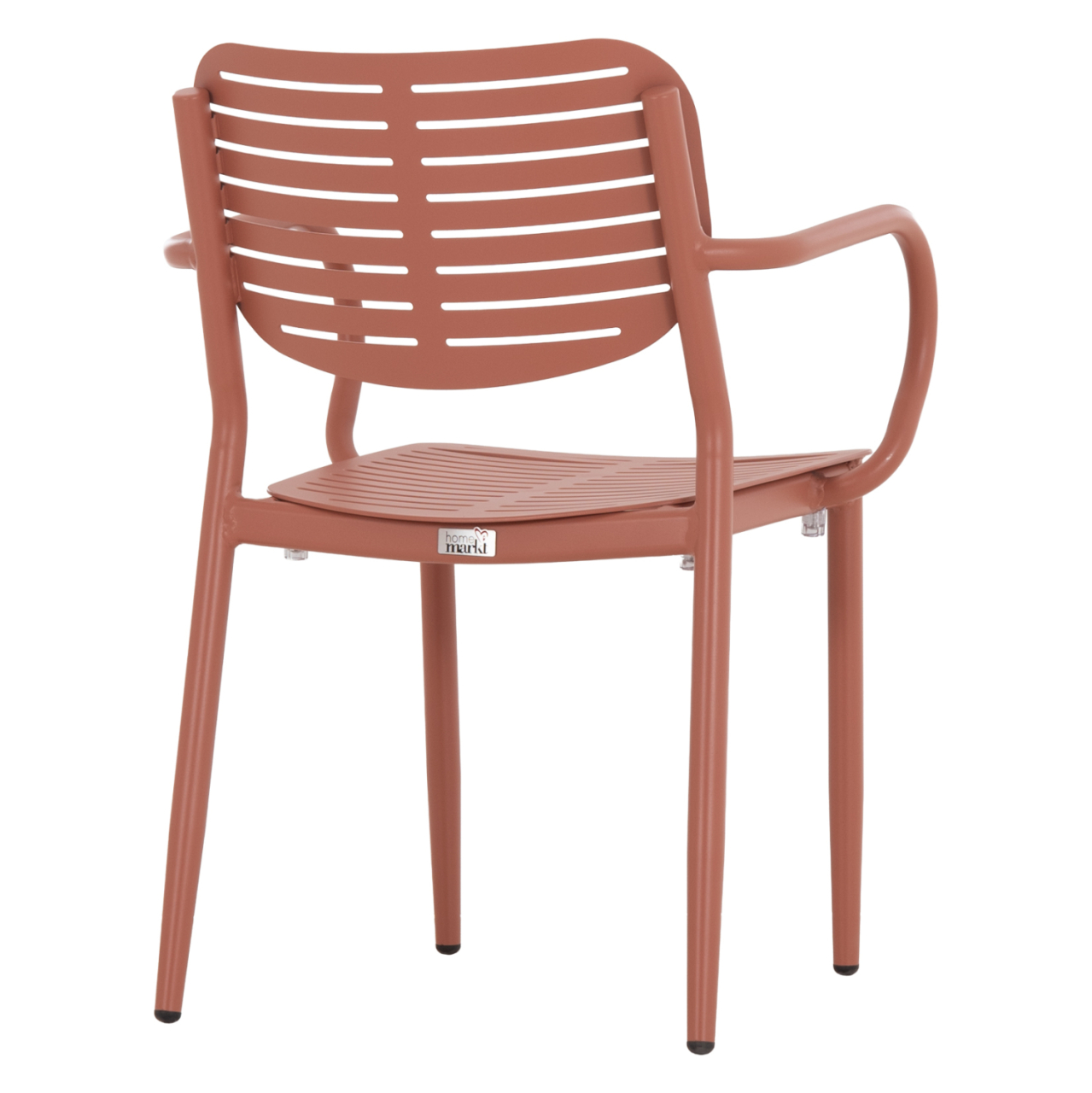 DINING CHAIR HILLIARD HM6644.08 ALUMINUM IN TERRACOTTA COLOR 58x52x78Hcm. [5]