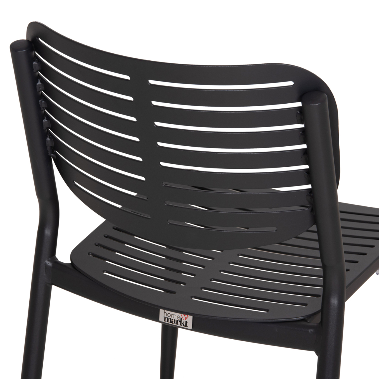 DINING CHAIR HILLIARD HM6645.01 ALUMINUM IN CHARCOAL COLOR 46x54x78Hcm [9]
