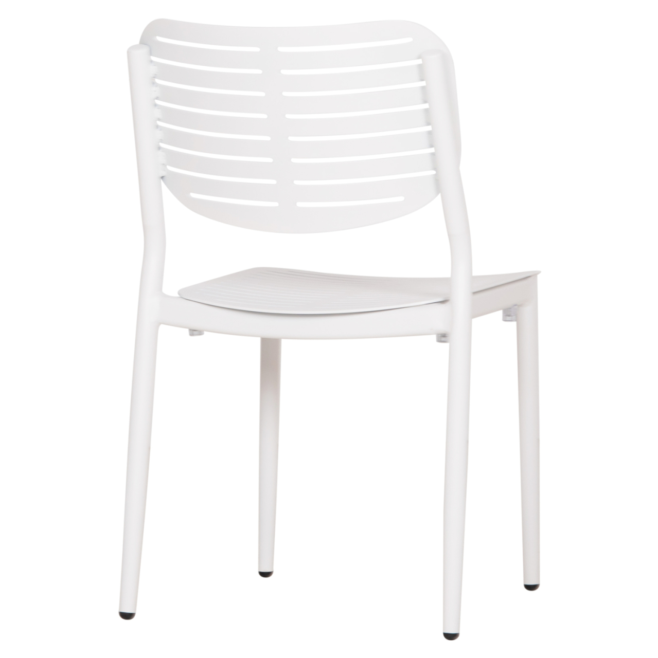 DINING CHAIR HILLIARD HM6645.02 ALUMINUM IN WHITE COLOR 46x54x78Hcm [5]