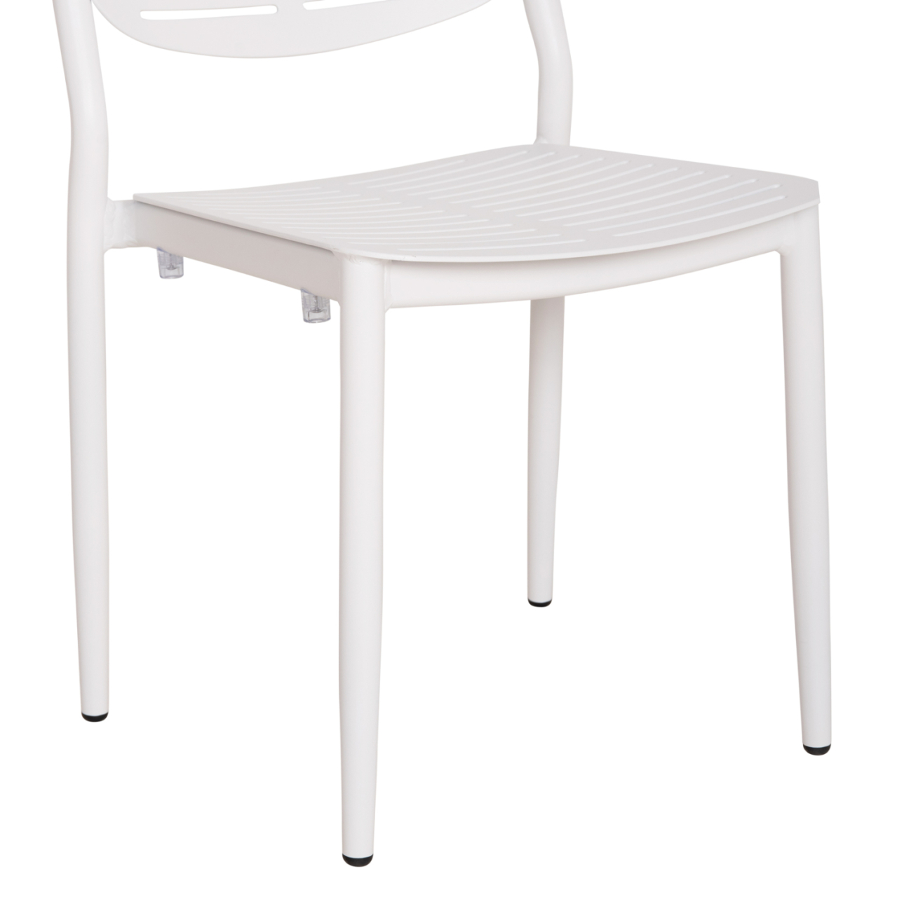 DINING CHAIR HILLIARD HM6645.02 ALUMINUM IN WHITE COLOR 46x54x78Hcm [9]