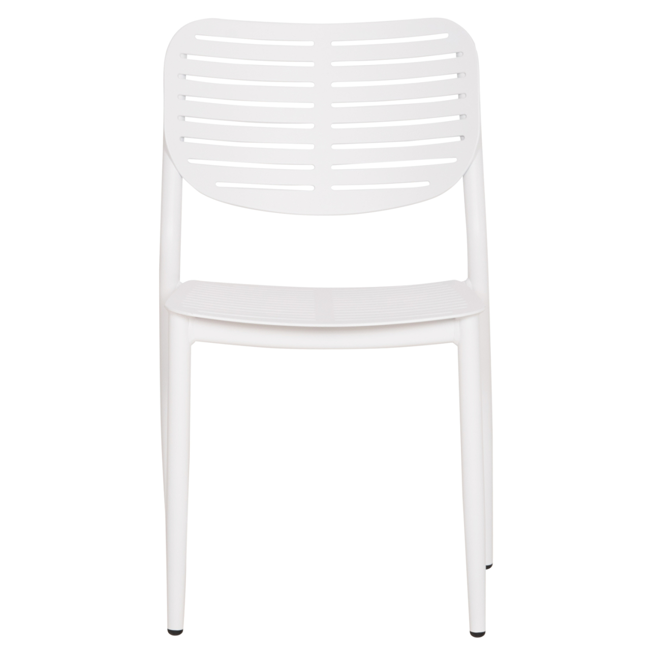 DINING CHAIR HILLIARD HM6645.02 ALUMINUM IN WHITE COLOR 46x54x78Hcm [3]