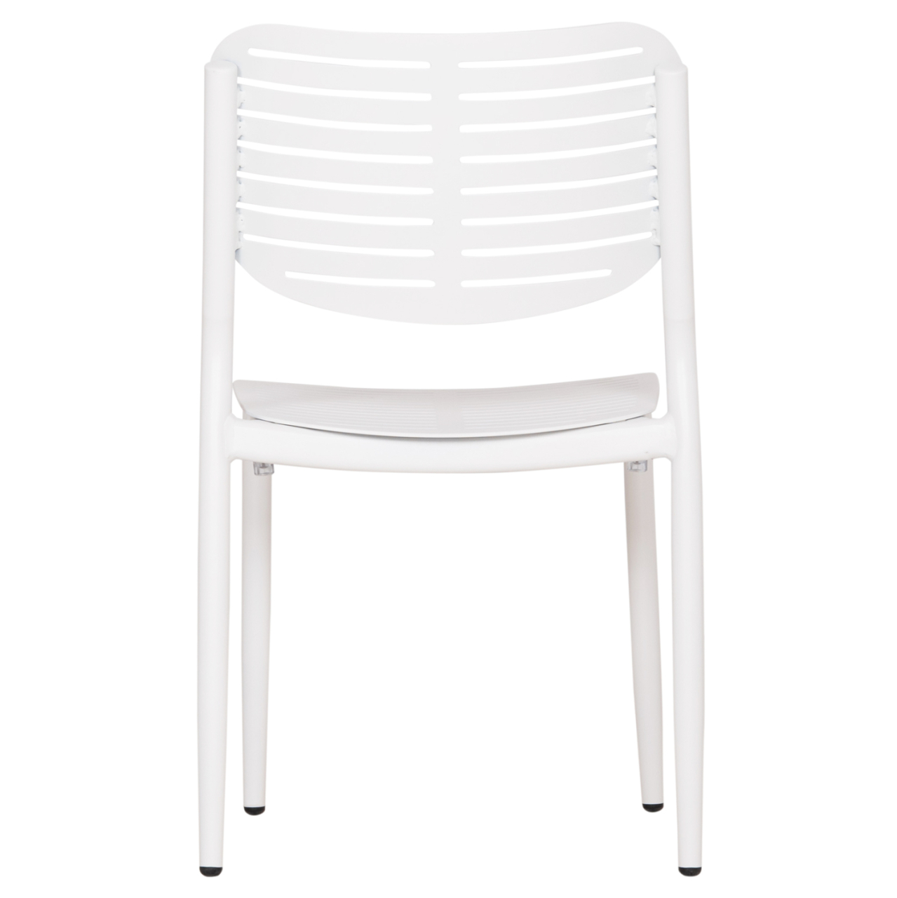 DINING CHAIR HILLIARD HM6645.02 ALUMINUM IN WHITE COLOR 46x54x78Hcm [6]