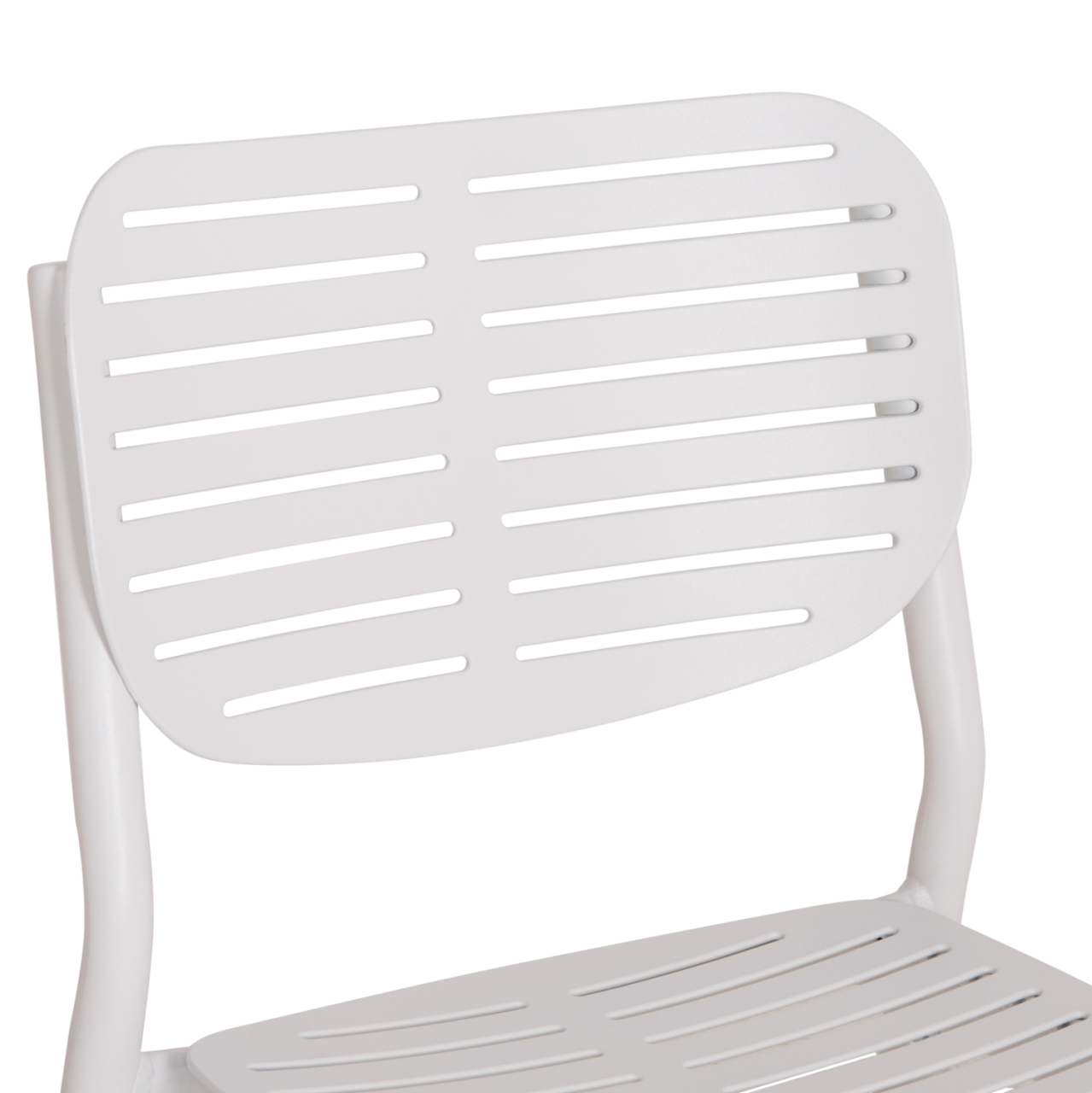 DINING CHAIR HILLIARD HM6645.02 ALUMINUM IN WHITE COLOR 46x54x78Hcm [7]