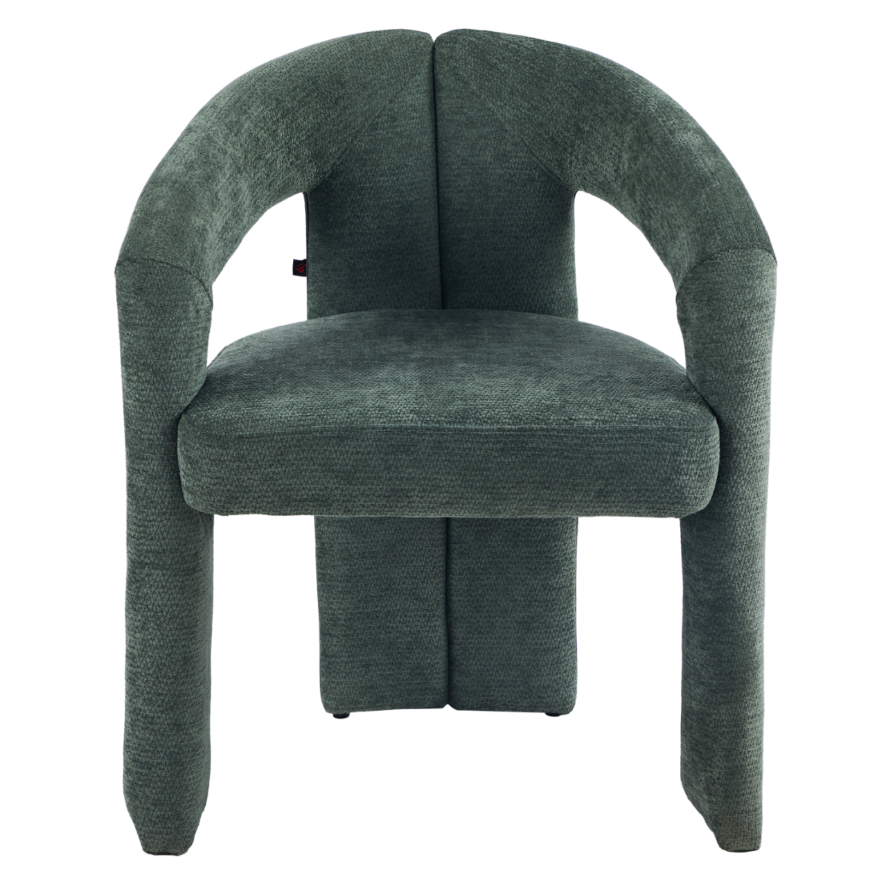 DINING CHAIR HM18362.04 GREEN LINEN FABRIC 64x50x76.5Hcm. [4]