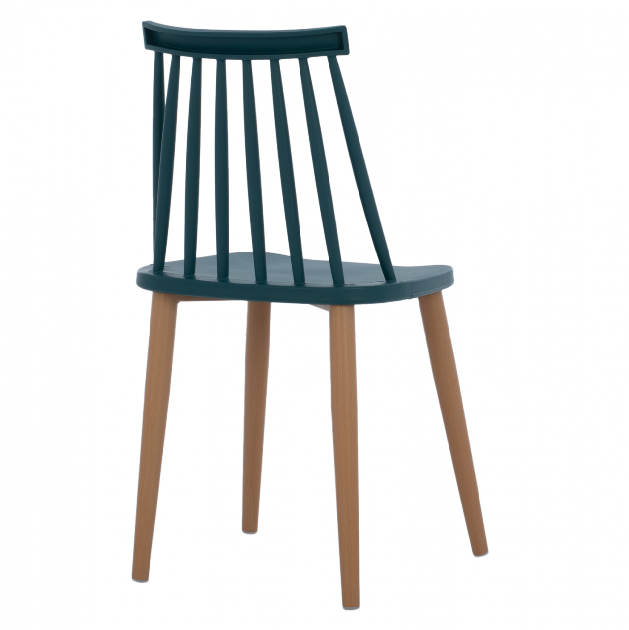 Dining Chair HM8052.05 Vanessa Blue with metallic legs 43x41x82,5 cm. [5]