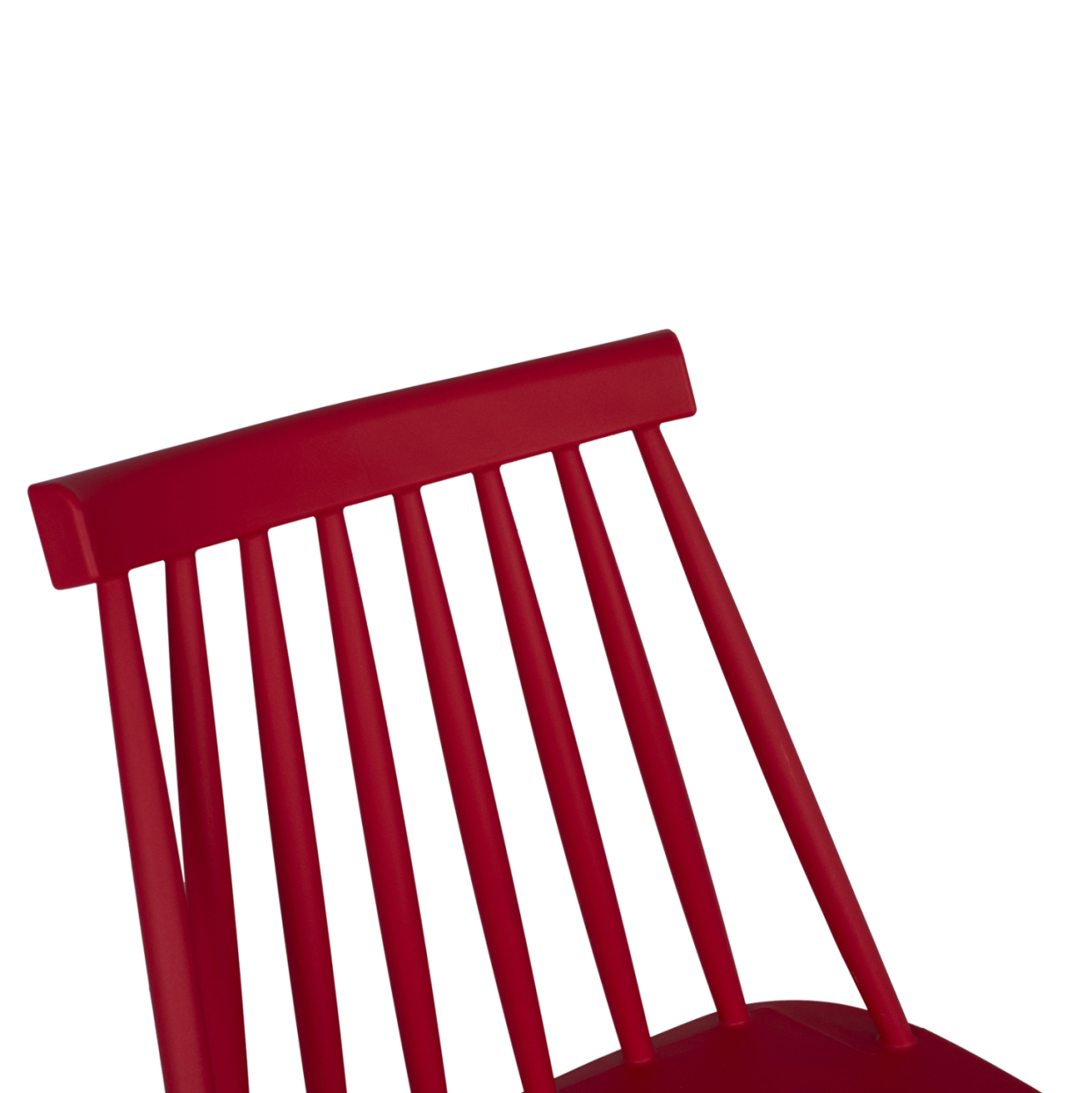 Dining chair HM8052.07 Vanessa red with metallic legs 42,5x47x81,5cm [7]