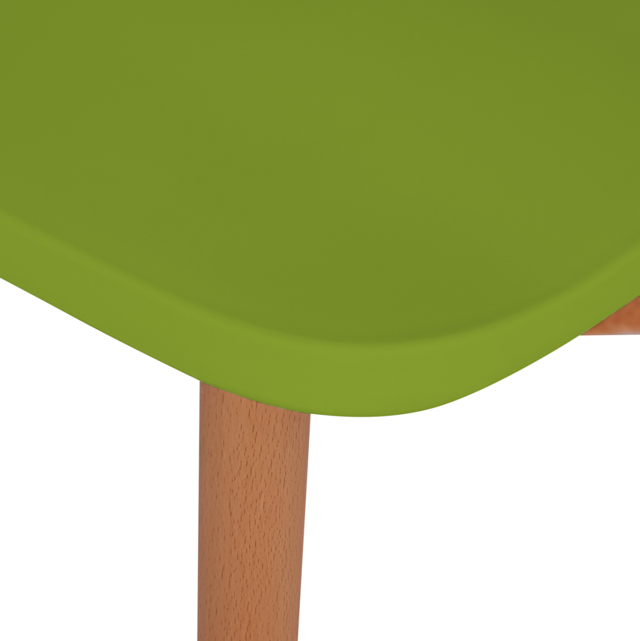 Dining chair HM8052.08 Vanessa green with metallic legs 42,5x47x81,5cm [9]