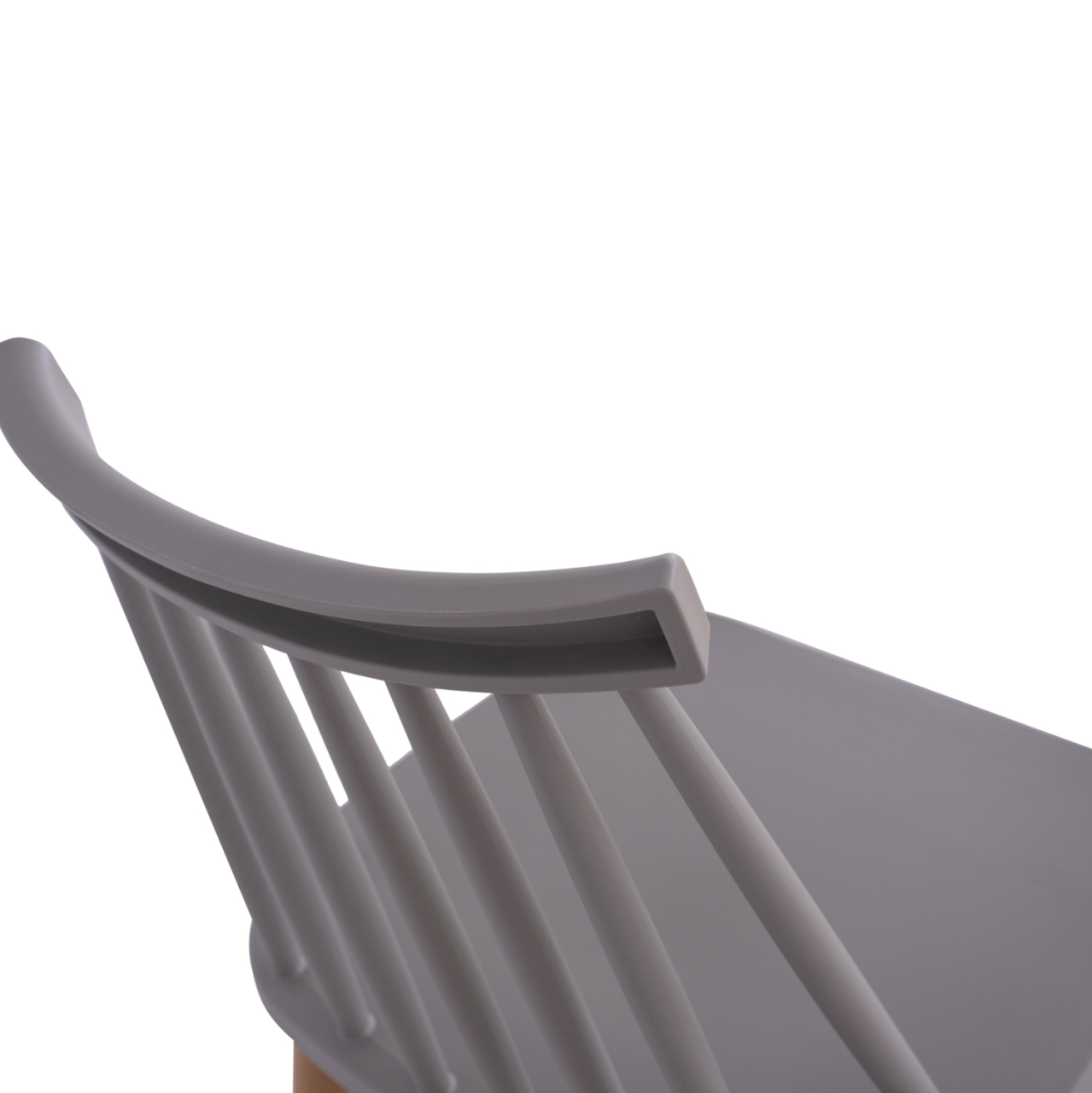 Dining chair HM8052.10 Vanessa grey with metallic legs 43x46,5x82cm [8]