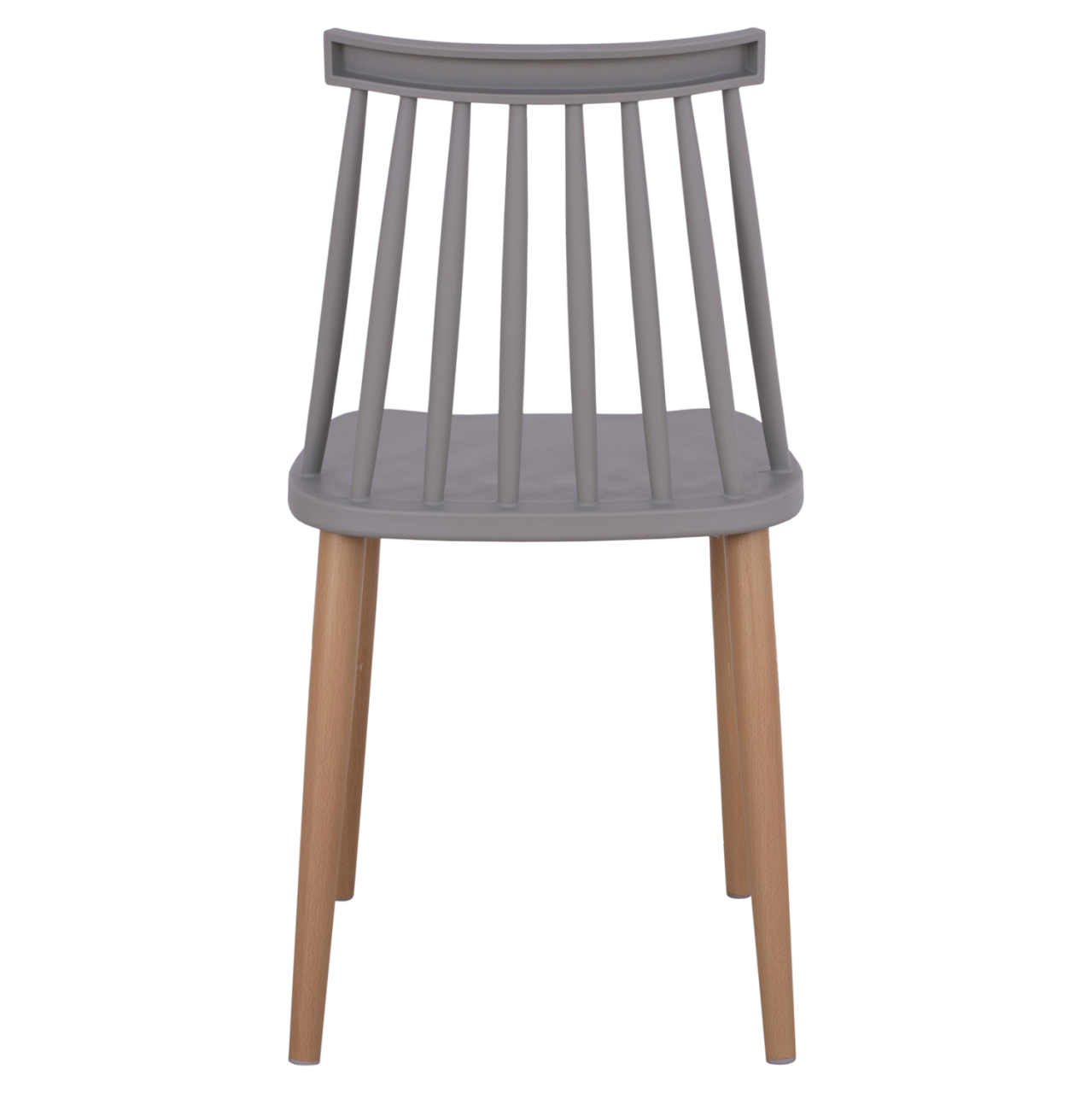 Dining chair HM8052.10 Vanessa grey with metallic legs 43x46,5x82cm [6]