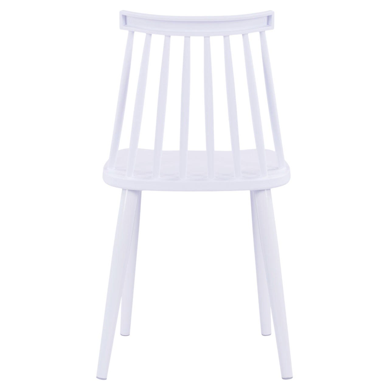 Dining chair HM8052.11 Vanessa White with metallic white legs 43x46,5x82 cm. [6]