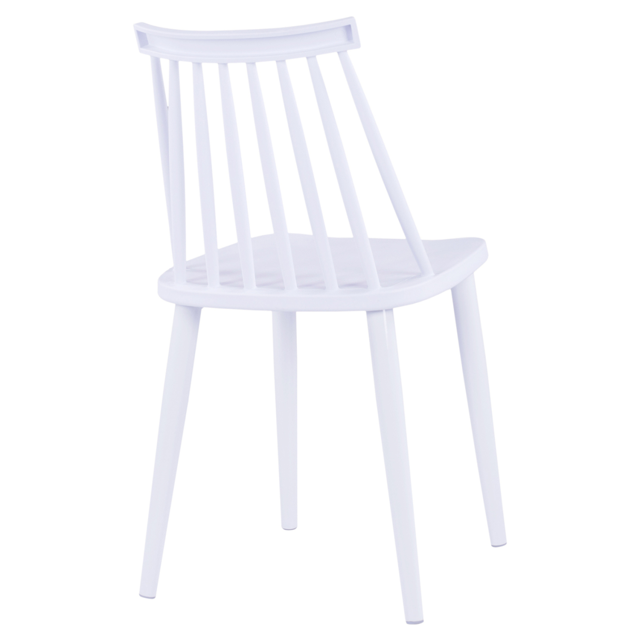 Dining chair HM8052.11 Vanessa White with metallic white legs 43x46,5x82 cm. [5]