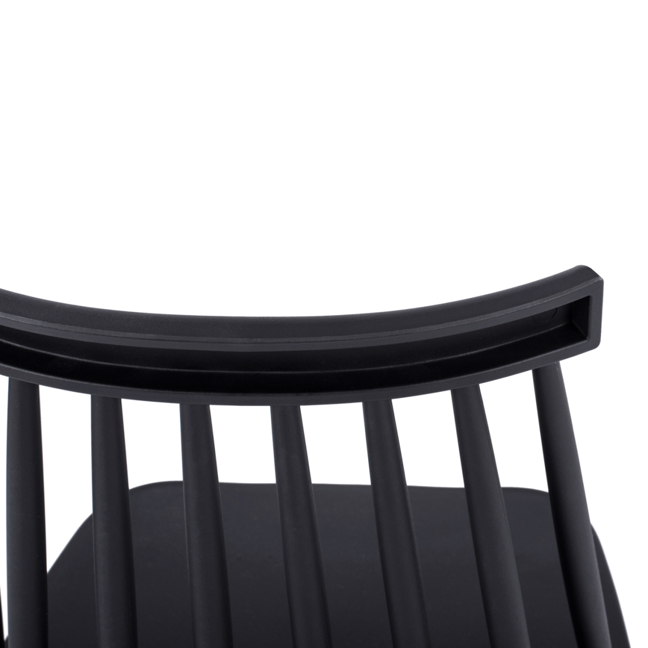 Dining Chair HM8052.12 Vanessa Black with metallic black legs 43x46,5x82 cm. [9]