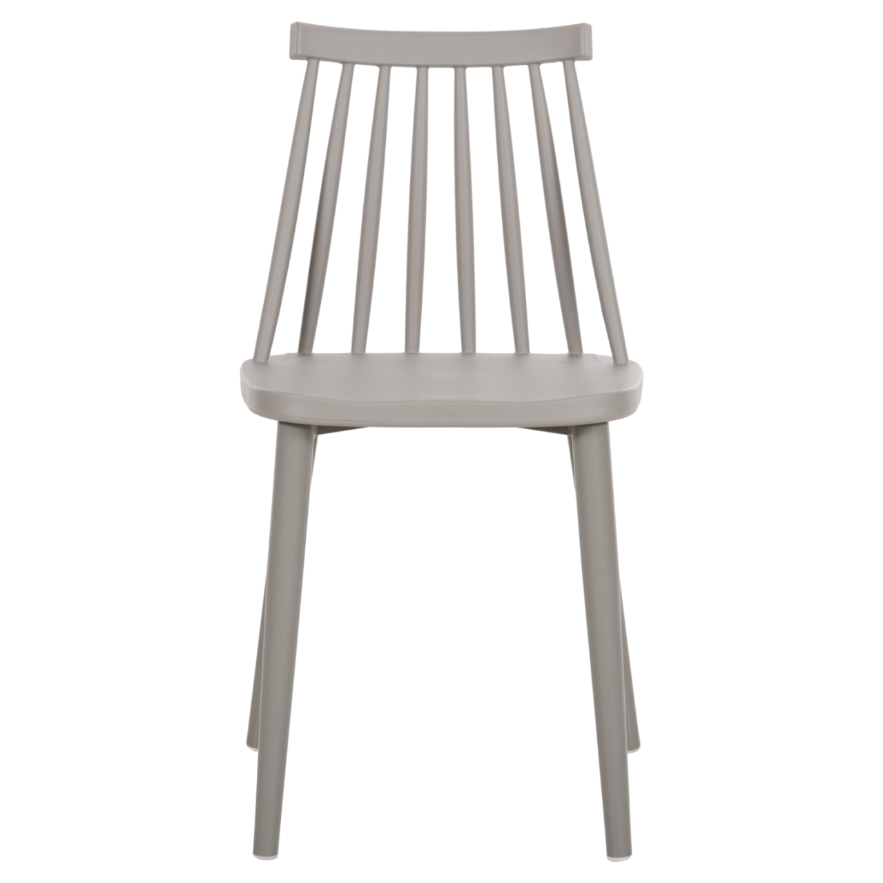 Dining Chair HM8052.22 Vanessa GREY with metallic GREY legs 42.5x44x81H cm. [3]