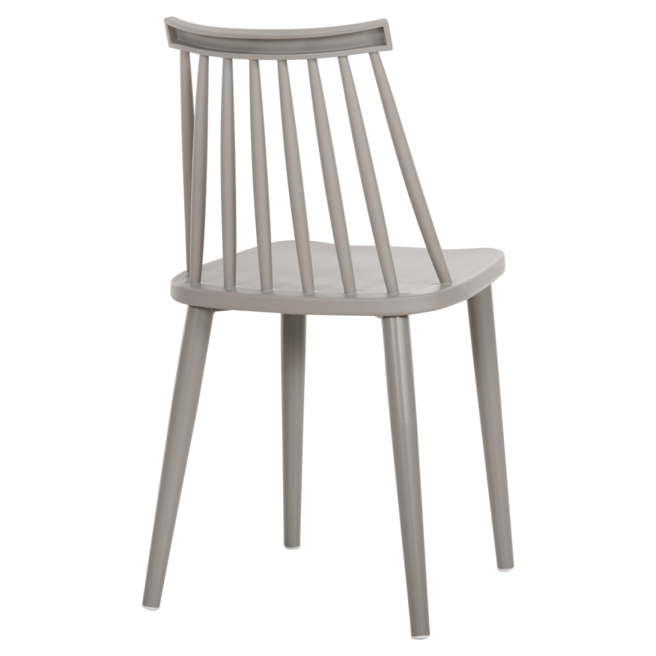 Dining Chair HM8052.22 Vanessa GREY with metallic GREY legs 42.5x44x81H cm. [5]