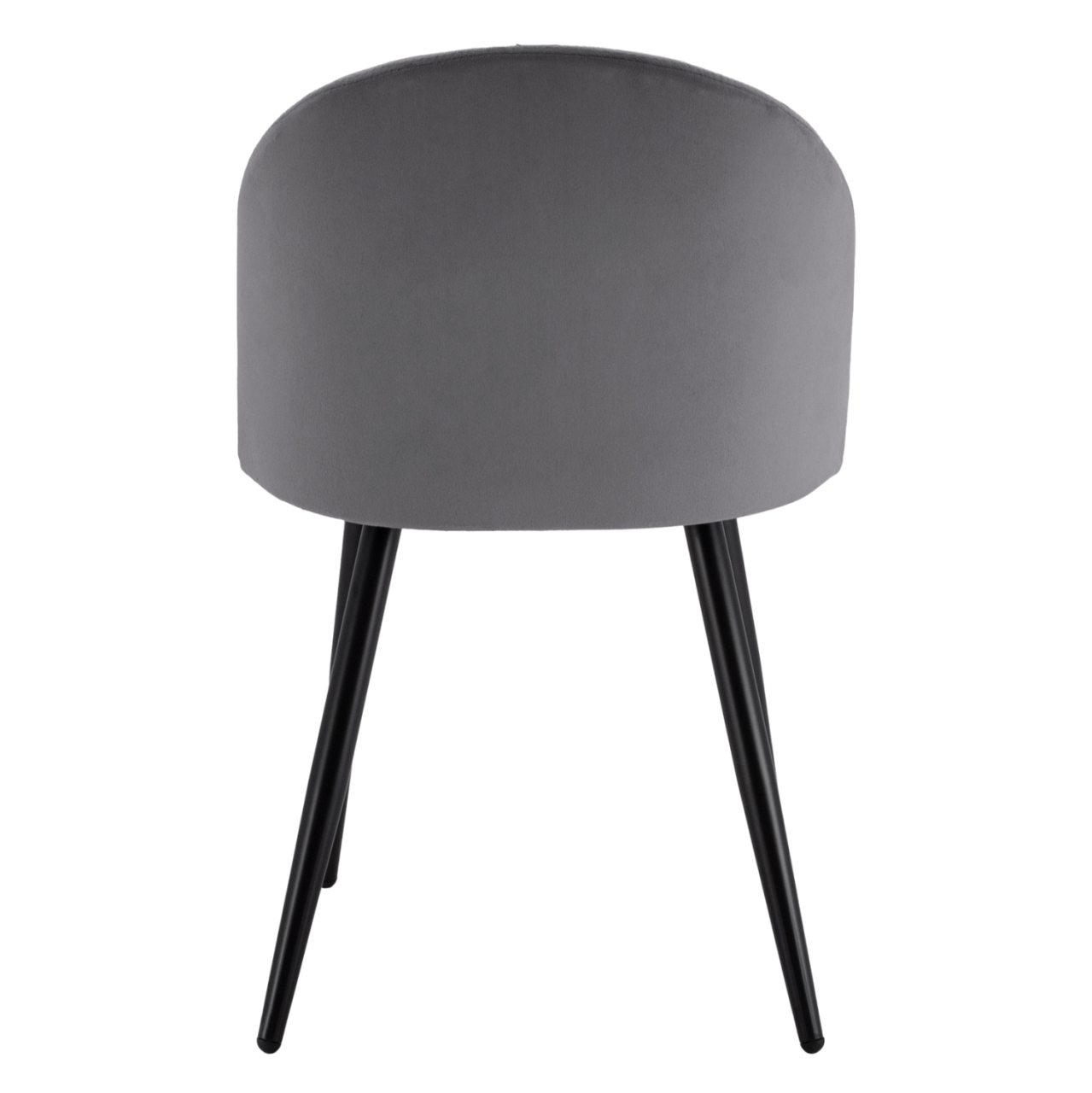 Dining Chair HM8731.11 with metallic legs and Grey velvet [6]