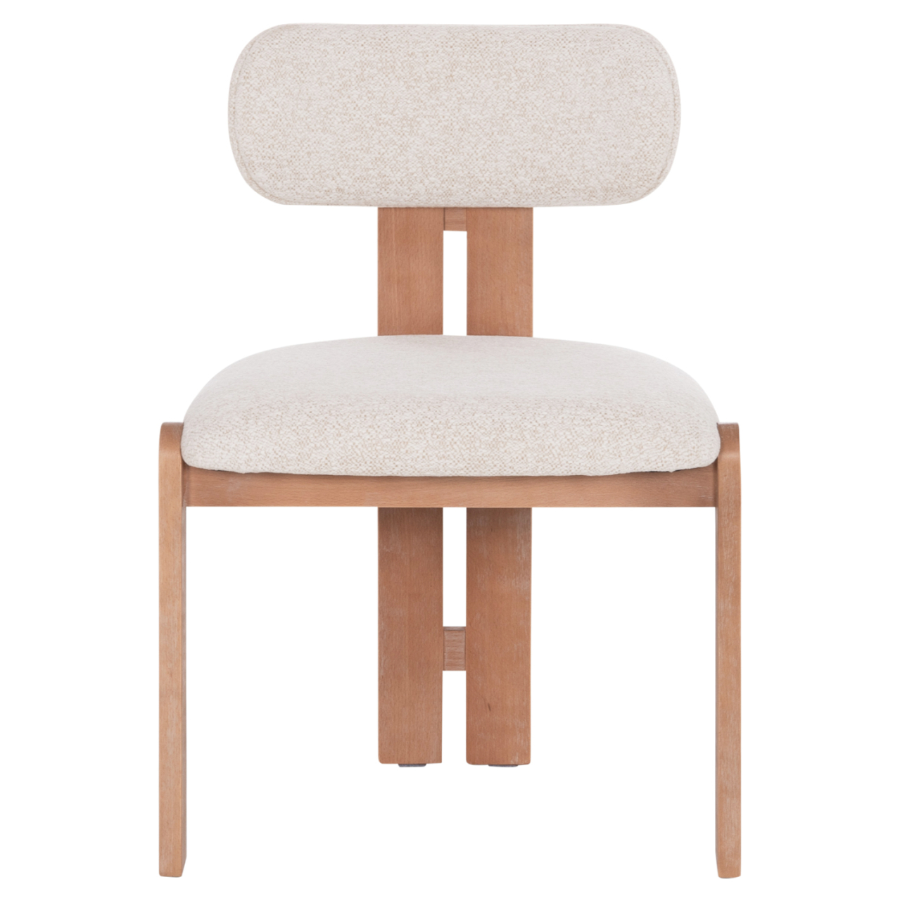DINING CHAIR KARVO HM18252.01 FABRIC IN BEIGE--BEECH WOOD 57x50x79Hcm. [3]