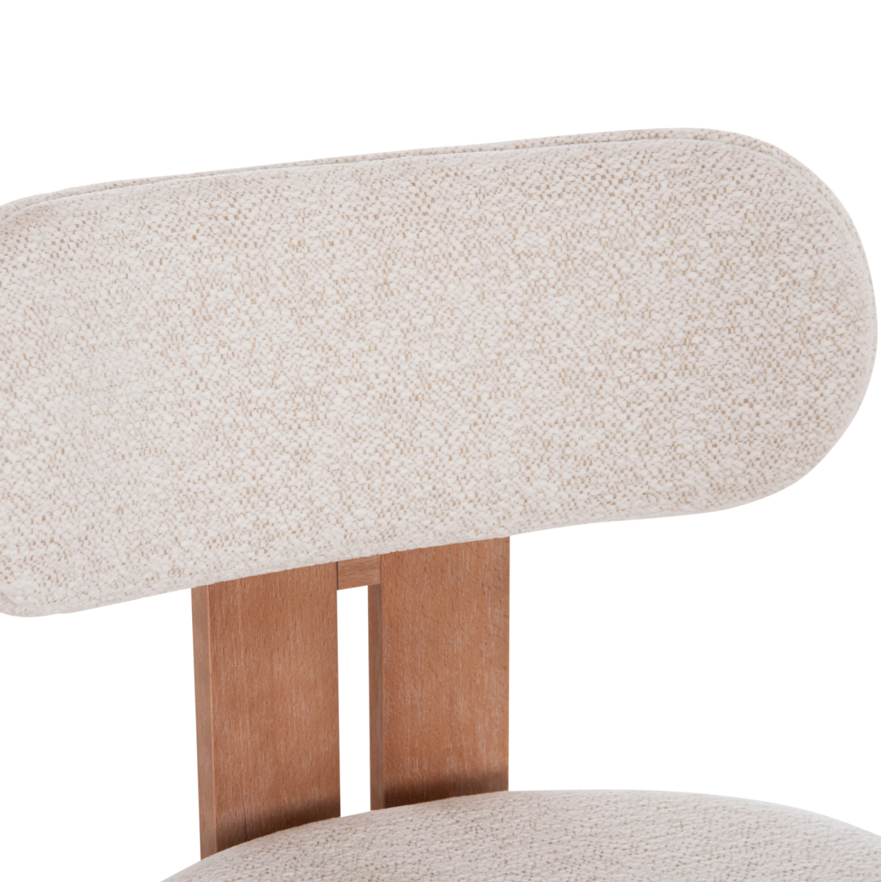 DINING CHAIR KARVO HM18252.01 FABRIC IN BEIGE--BEECH WOOD 57x50x79Hcm. [7]