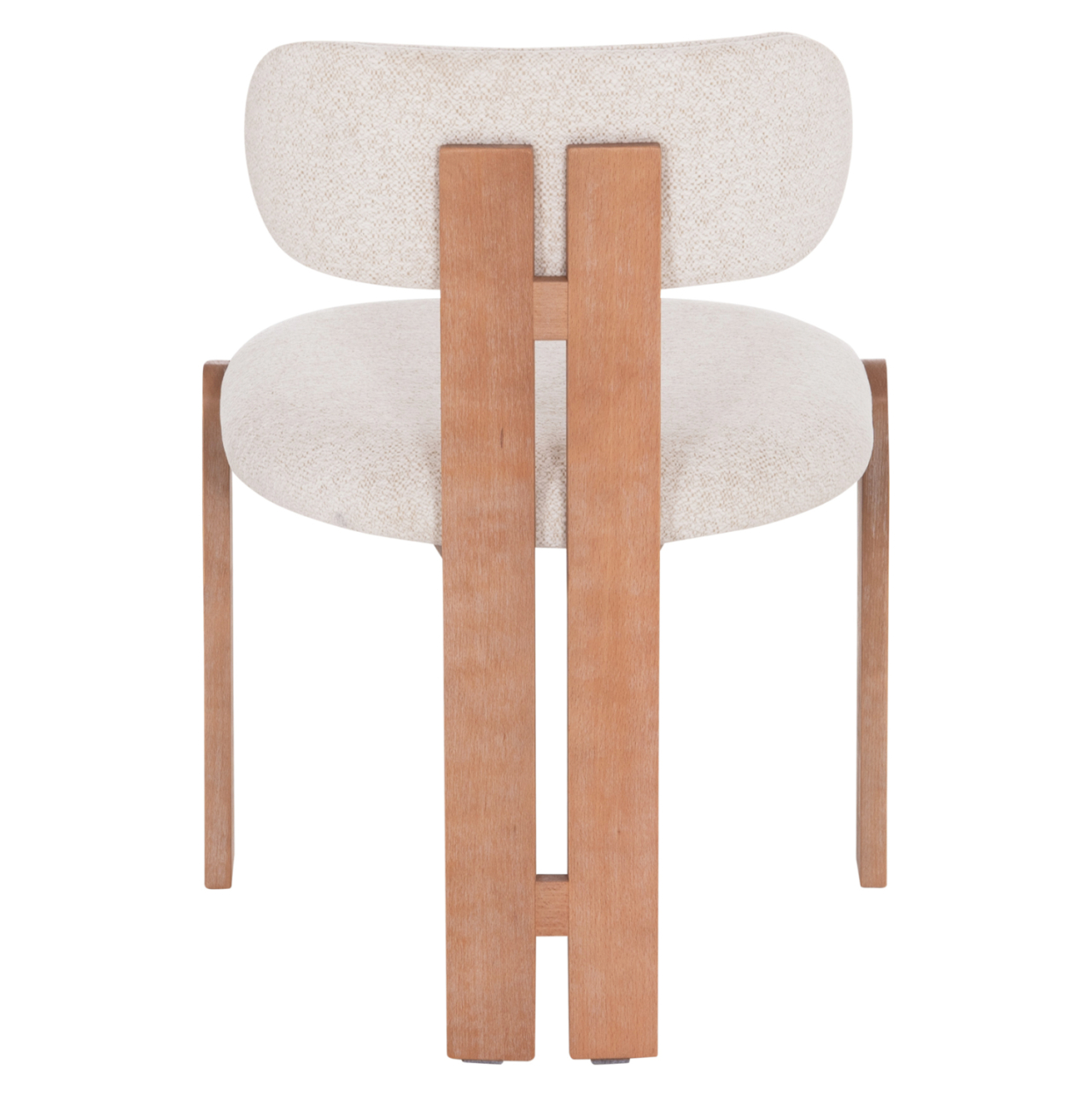 DINING CHAIR KARVO HM18252.01 FABRIC IN BEIGE--BEECH WOOD 57x50x79Hcm. [6]