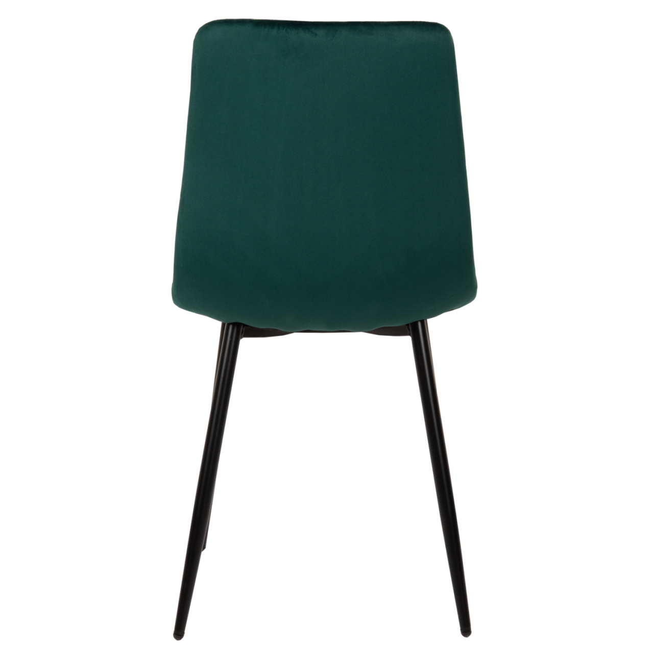 DINING CHAIR LATRELL HM8587.03 CYPRESS GREEN VELVET and BLACK METAL LEGS 43x54x88Hcm. [6]