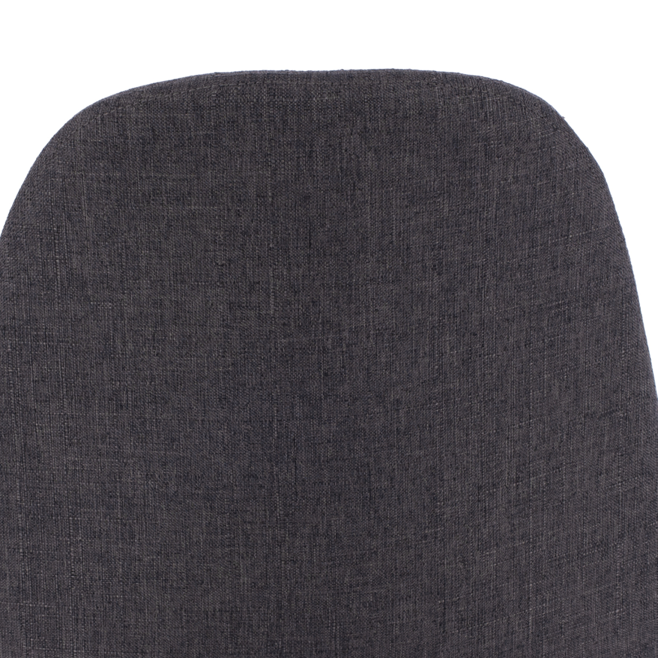 Dining chair Leonardo HM00100.16 with metallic legs and dark grey fabric 43,5x59x84 cm. [10]