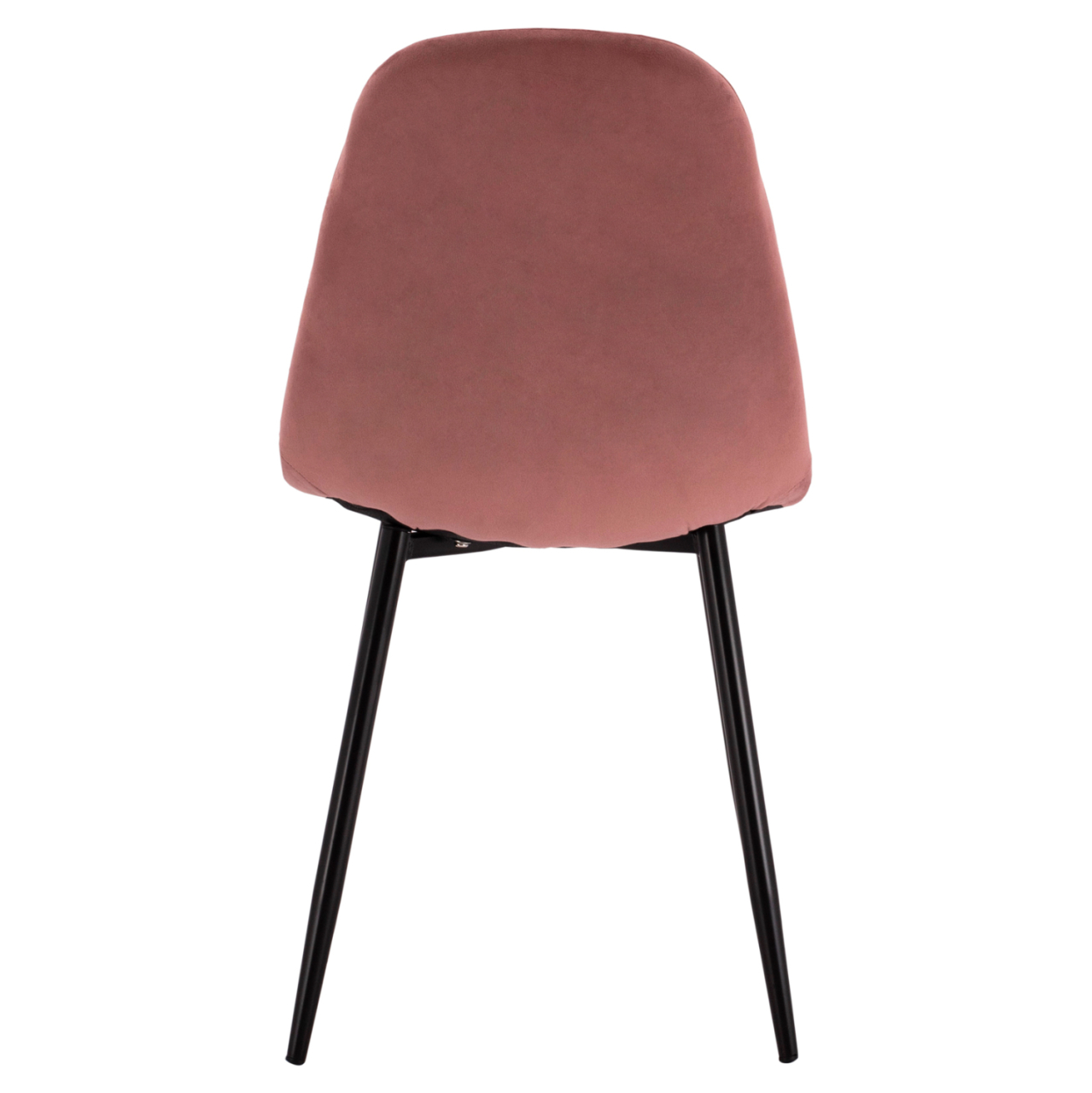 Dining Chair Leonardo Rotten apple velvet with metallic legs HM00100.02 45x53x85 cm. [6]