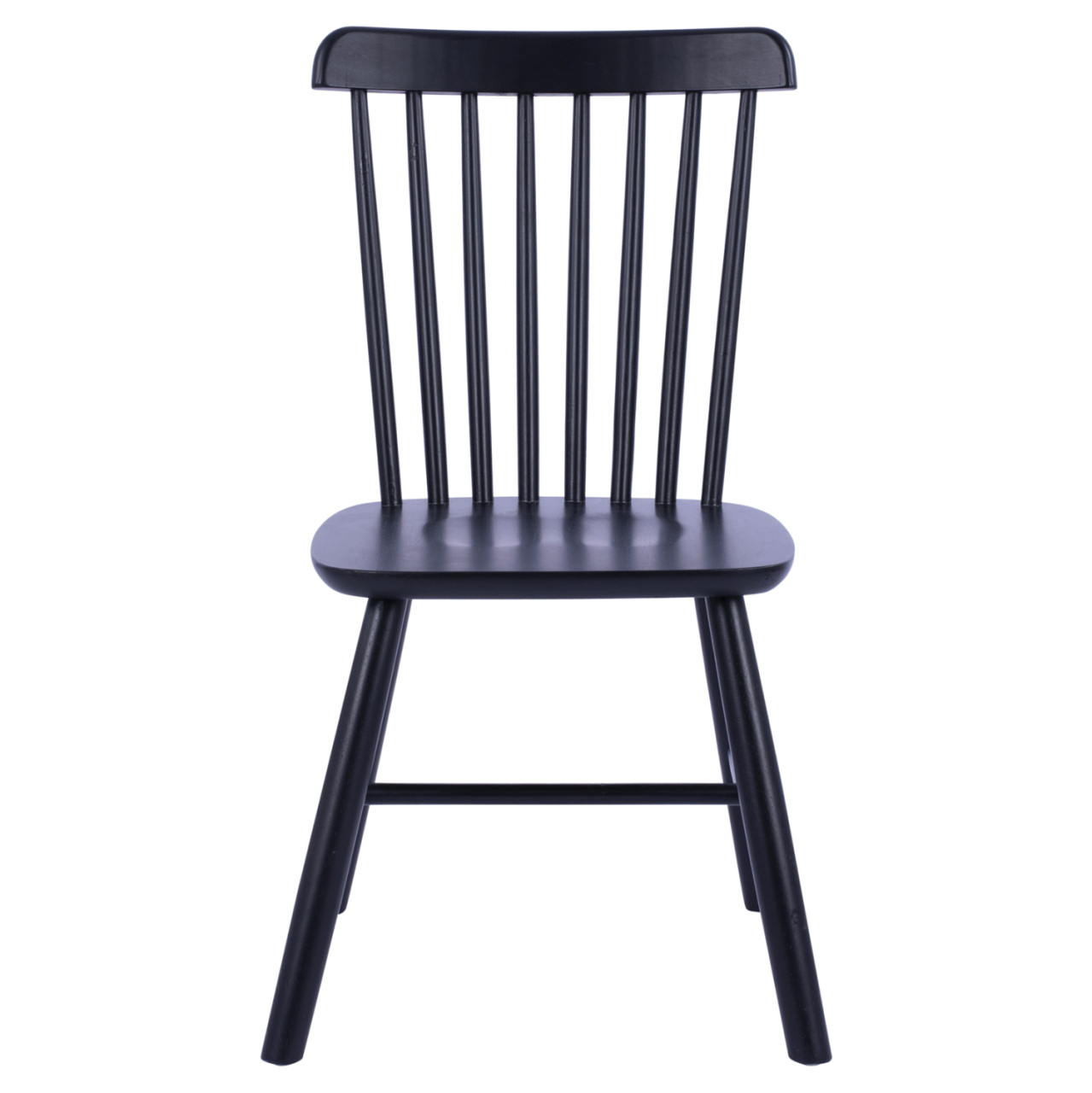 DINING CHAIR LUCIEN HM8645.02 BEECH WOOD IN BLACK MATTE COLOR 48x54x86H cm [3]