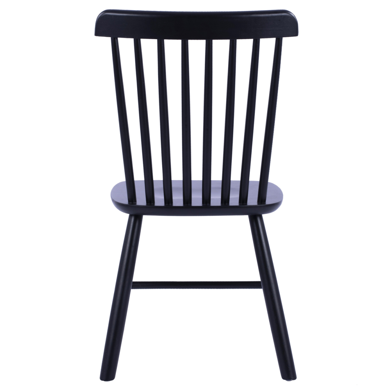 DINING CHAIR LUCIEN HM8645.02 BEECH WOOD IN BLACK MATTE COLOR 48x54x86H cm [6]