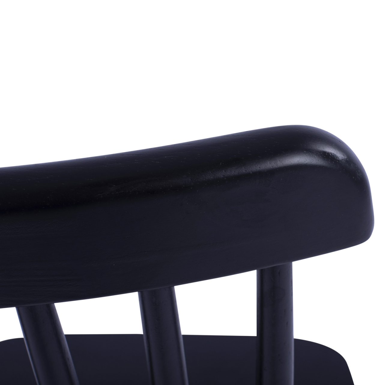 DINING CHAIR LUCIEN HM8645.02 BEECH WOOD IN BLACK MATTE COLOR 48x54x86H cm [8]