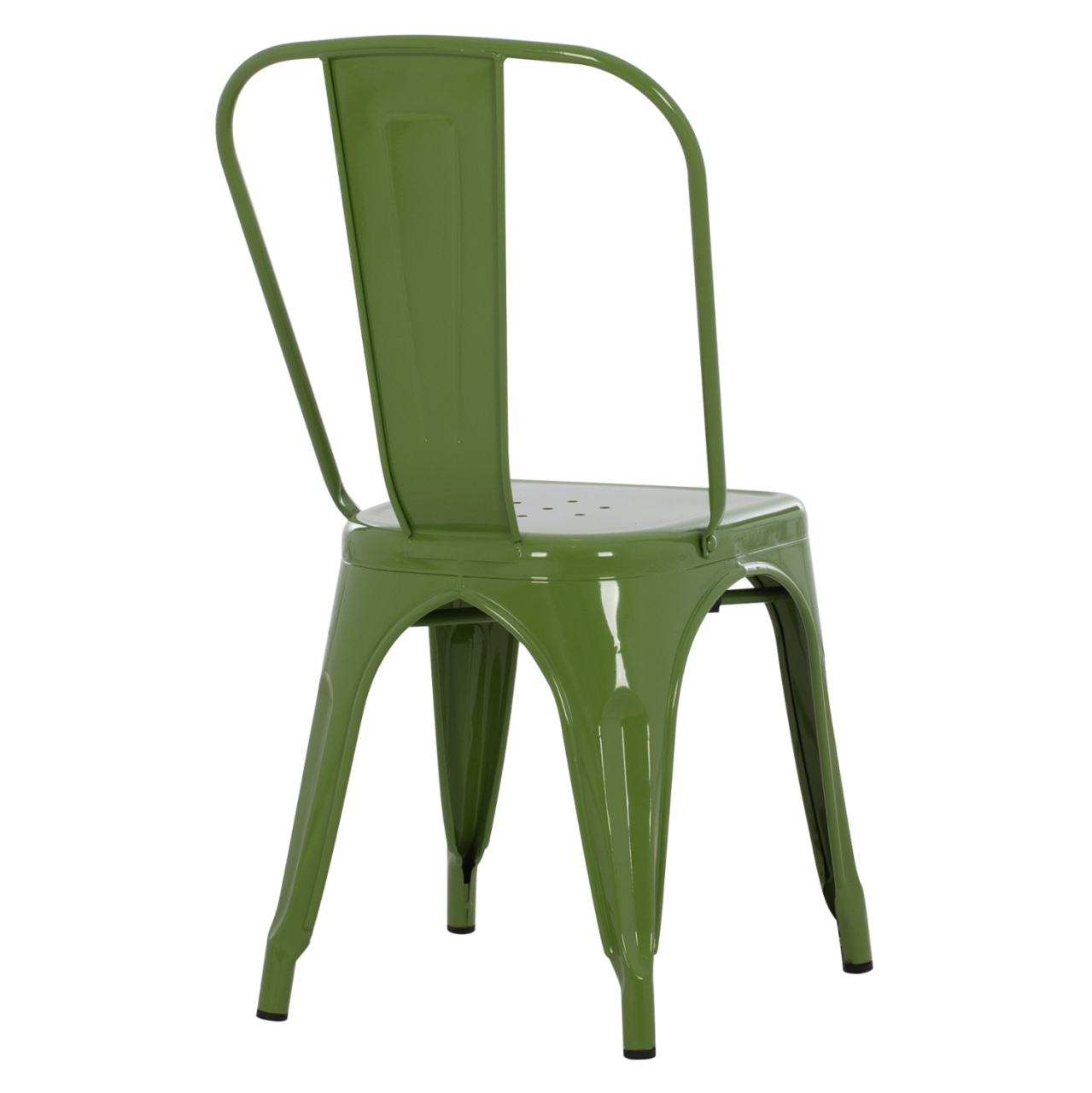 DINING CHAIR MELITA HM8641.13 METAL IN LIGHT OLIVE GREEN COLOR 43x50x82Hcm. [5]