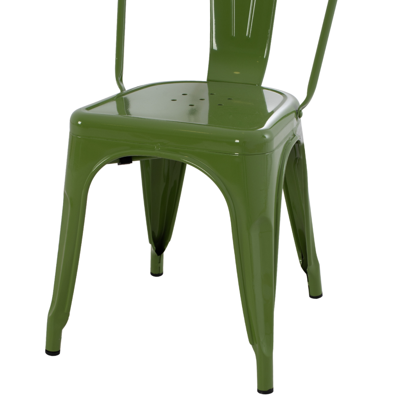DINING CHAIR MELITA HM8641.13 METAL IN LIGHT OLIVE GREEN COLOR 43x50x82Hcm. [9]