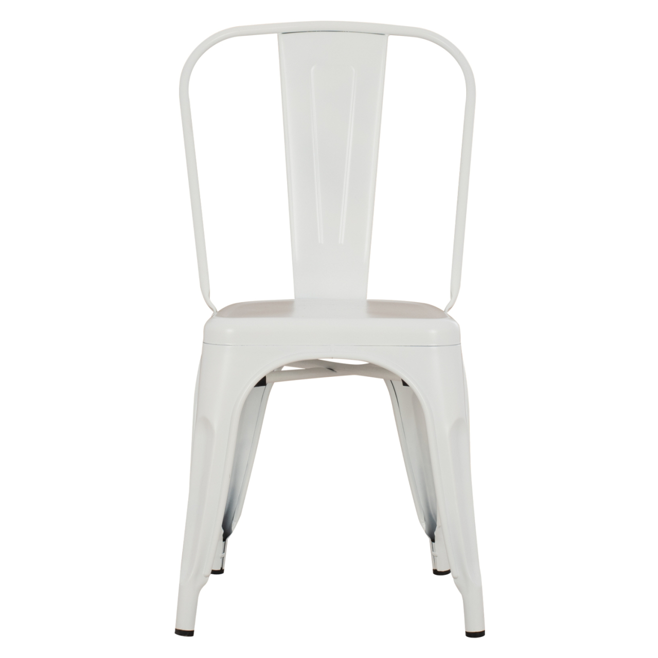 DINING CHAIR MELITA-PRO HM8641.41 METAL IN MATTE WHITE 44x47x84.5Hcm. [3]