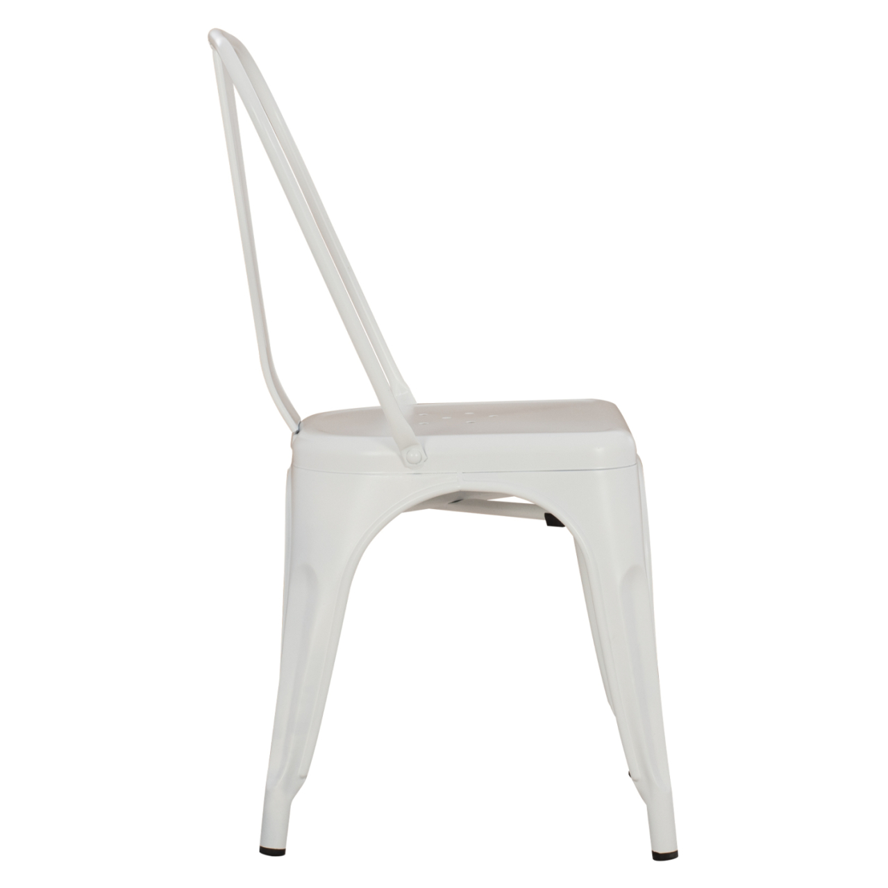 DINING CHAIR MELITA-PRO HM8641.41 METAL IN MATTE WHITE 44x47x84.5Hcm. [4]