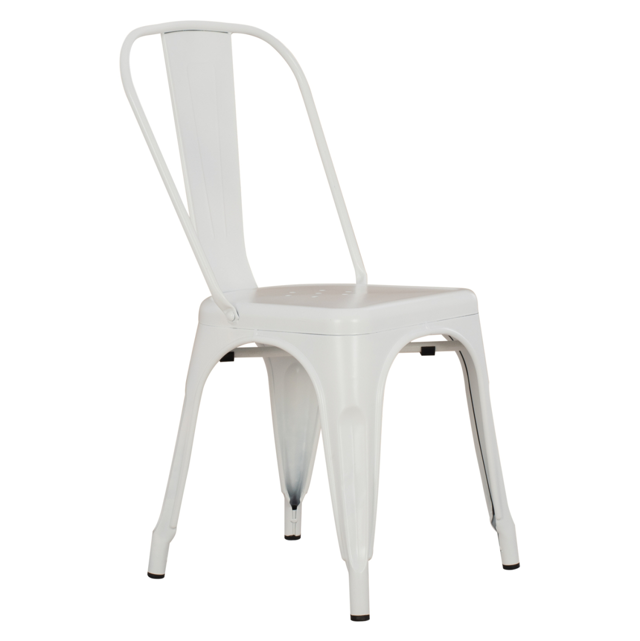 DINING CHAIR MELITA-PRO HM8641.41 METAL IN MATTE WHITE 44x47x84.5Hcm. [5]