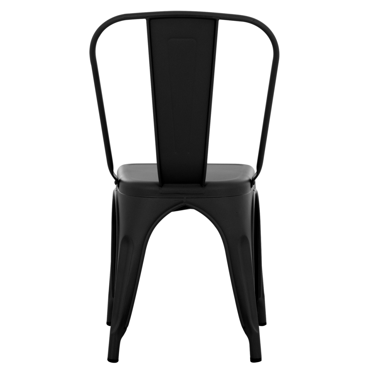 DINING CHAIR MELITA-PRO HM8641.42 METAL IN MATTE BLACK 44x47x84.5Hcm. [6]